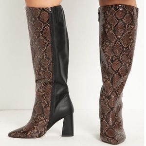 COLORBLOCK WINTER BOOTS